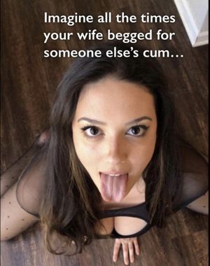 I never beg..they just wanna give it to me!