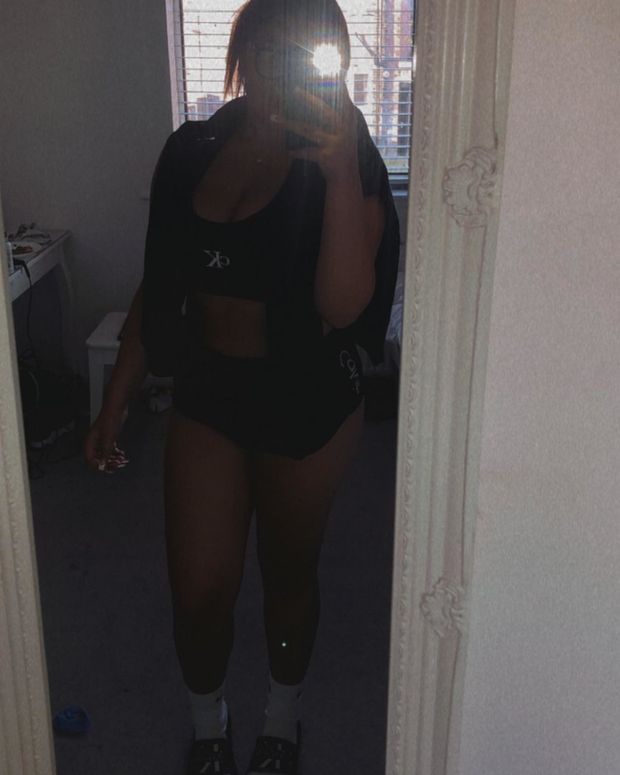 Hot chav with huge tits