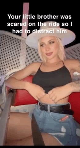 he’s usually not scared of rides