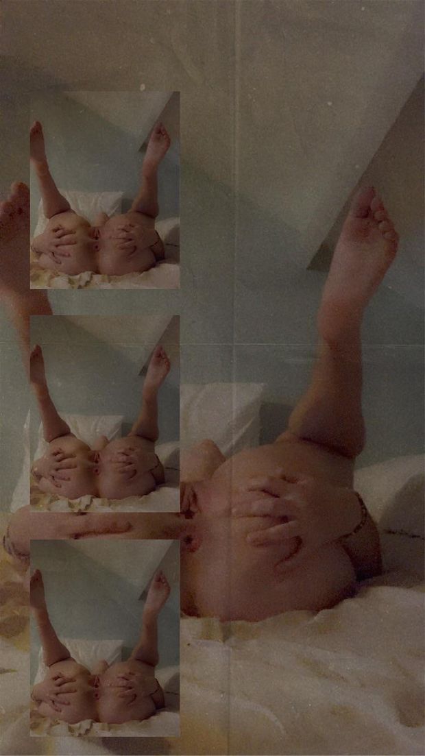 Exposed slut from Reddit showing off her holes