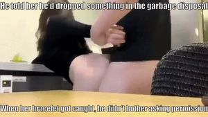 He promised he'd free her after dumping a few more loads inside her