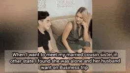 Meet my cousin married sister captions
