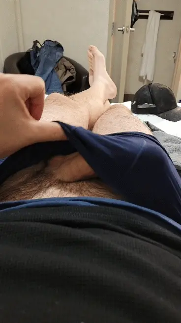 So restrictive... Must free my hard cock!