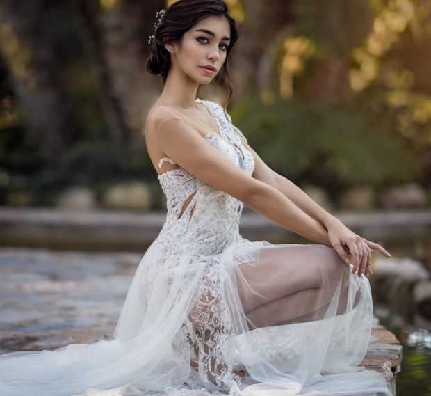 White dress