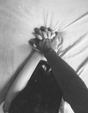 Selfie from her "lunch date".