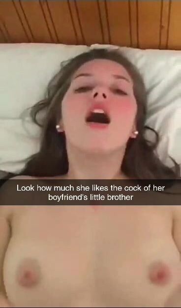 Boyfriends Little Brother Goes Balls Deep