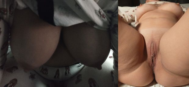 Dream and jerk off looking at my hot wife's tits! I'm groping her tits & ass every chance I get and training her for a DP. :)