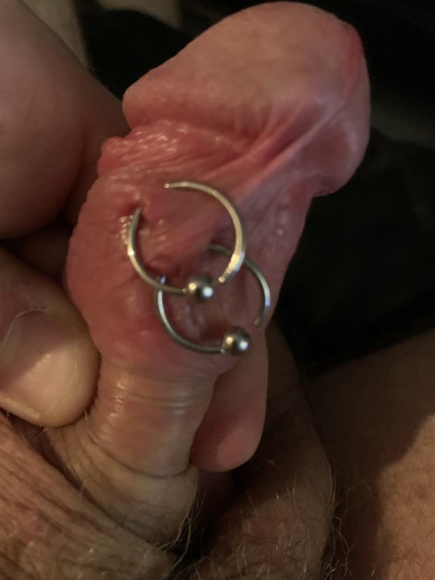 Double cock piercing