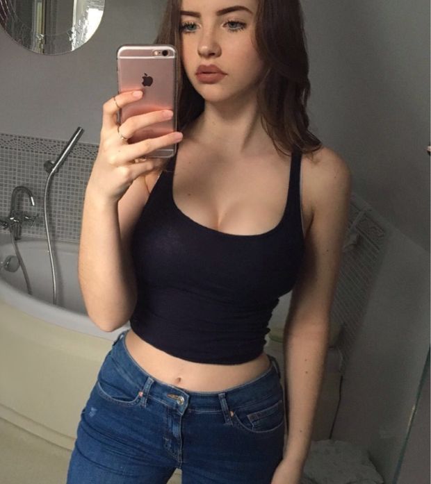 Gorgeous brunette