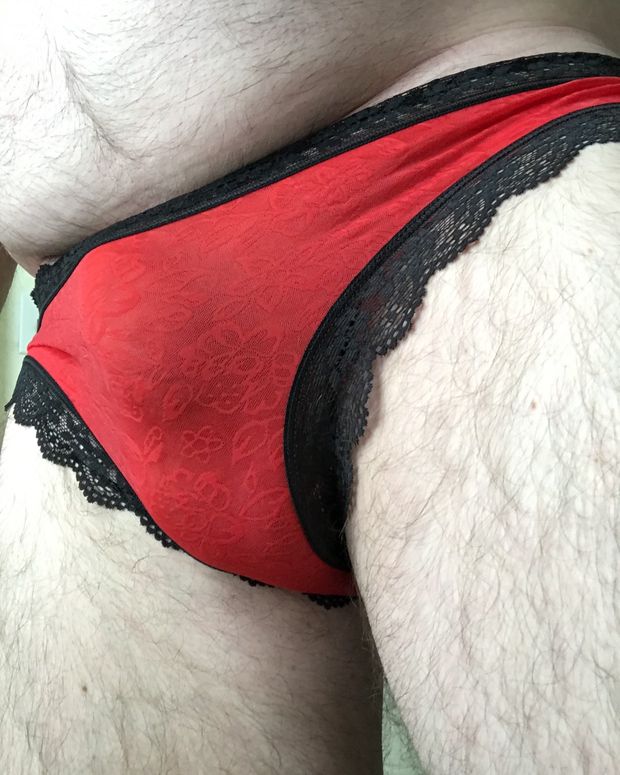 Hot Red Panties