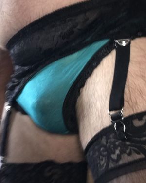 Love my garter and stockings