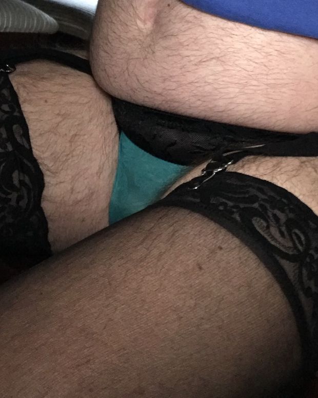 Love my garter and stockings