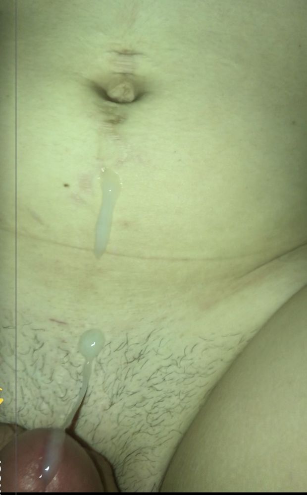Got myself a 19 yr old birthday gift.  1st load on the belly  the other 5 dripping out of multiple parts of her body.