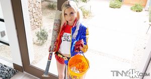 Piper Perri all ready for Halloween.