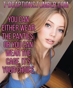 Wear Panties? or Chastity?