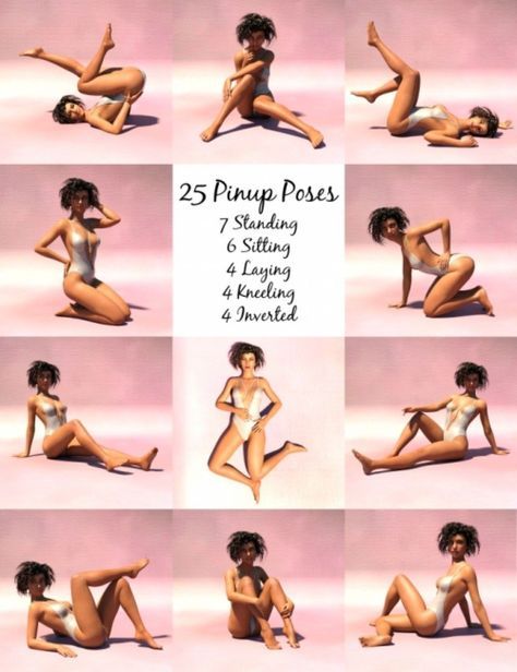 25 pin up poses