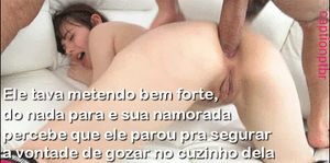 Nenhum cara resiste ao cu da sua namorada.