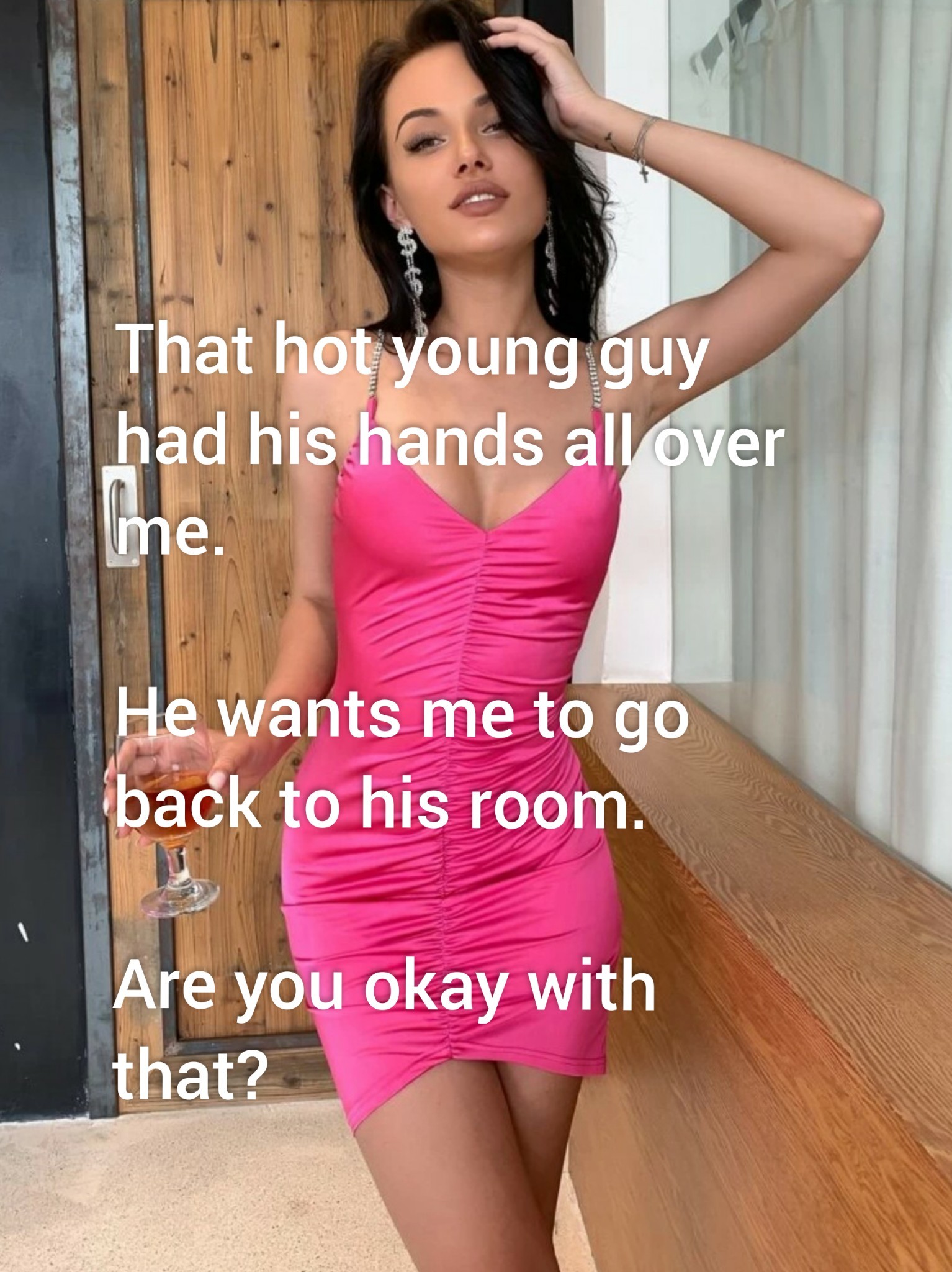 very okay with that