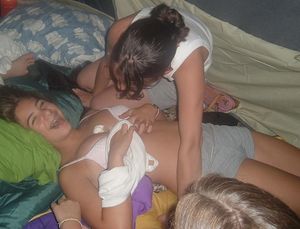 Some chicks playing around