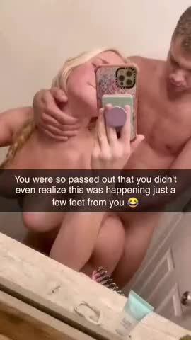 Don't be drunk on a party guys..