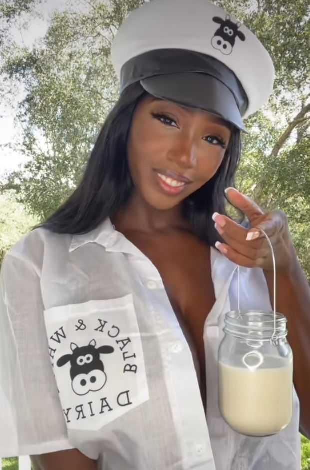 Ellie Mae milk woman