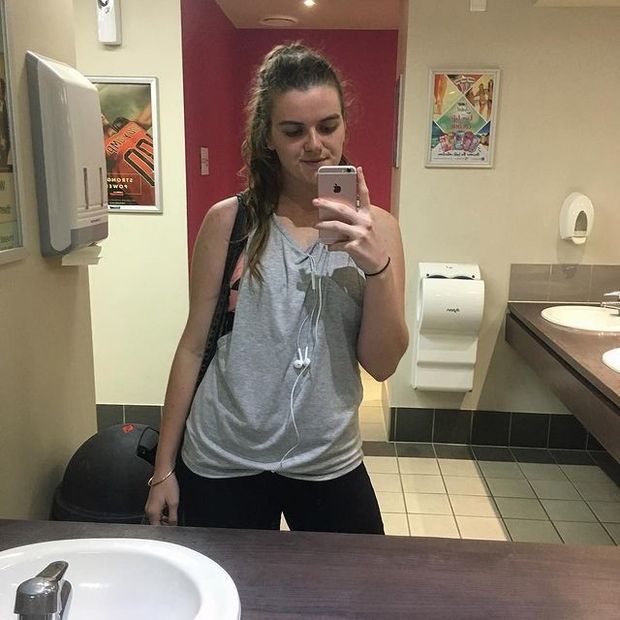 Bathroom selfie before dancing. Please rate out of 10