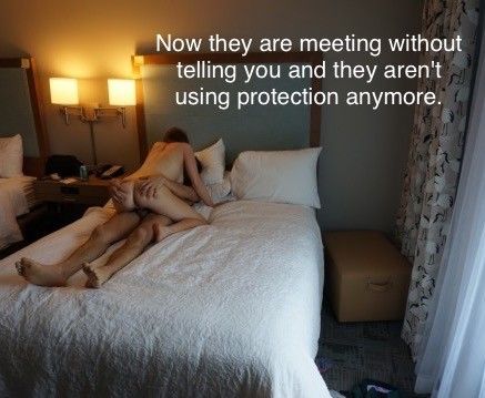 Filthy whore.