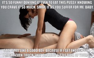 Comply to your sadistic little girlfriend, you might be rewarded