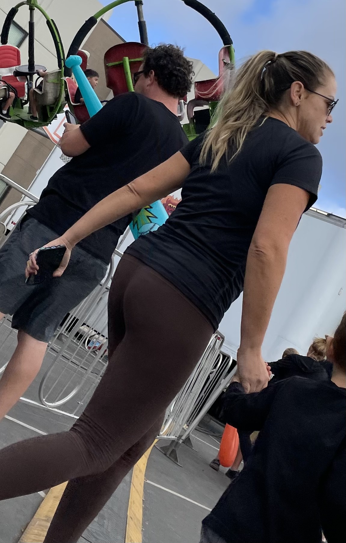 Fine asses out and about