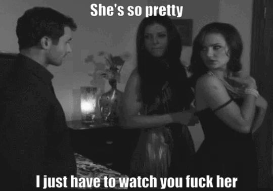 She'll look beautiful under you