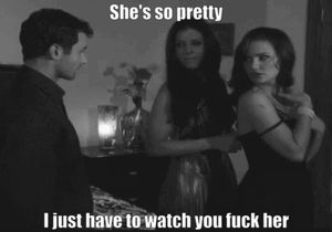 She'll look beautiful under you