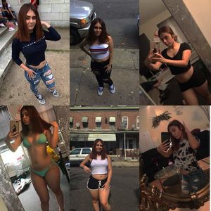 Slutty Latina sex object Keila Marie collage