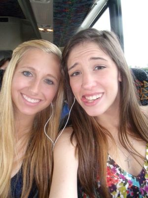 Sexy lil teenslut cocktease Emily Fink & her slutty blonde friend