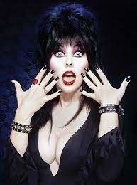 Elvira reacts to watching you jerk off