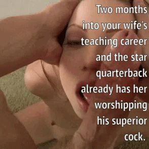 Cheating teacher worships the quarterback's big dick