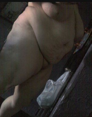 Looking for clothes in closet