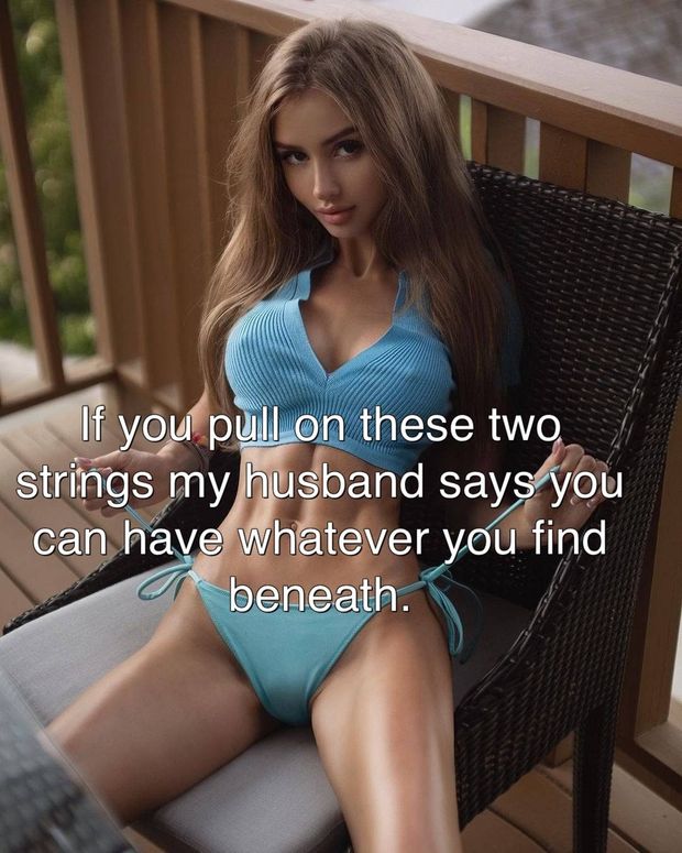 See..we can have  ...no strings attached..