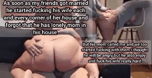 Friends mom called me and let me fuck her Infront of my friends and his wife