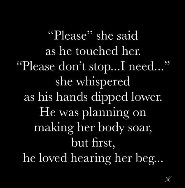 Please don't stop