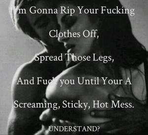 Yes, Sir, I understand