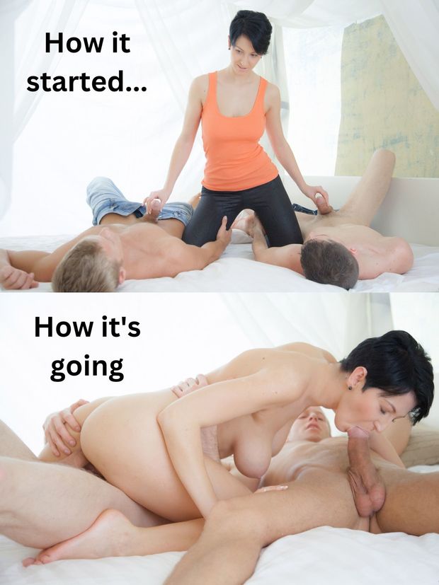 How it started...how it's going