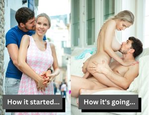 How it started...how it's going