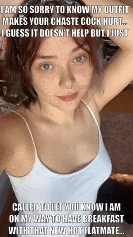 She wants so much to be slutty both to you and that guy she finds so hot..