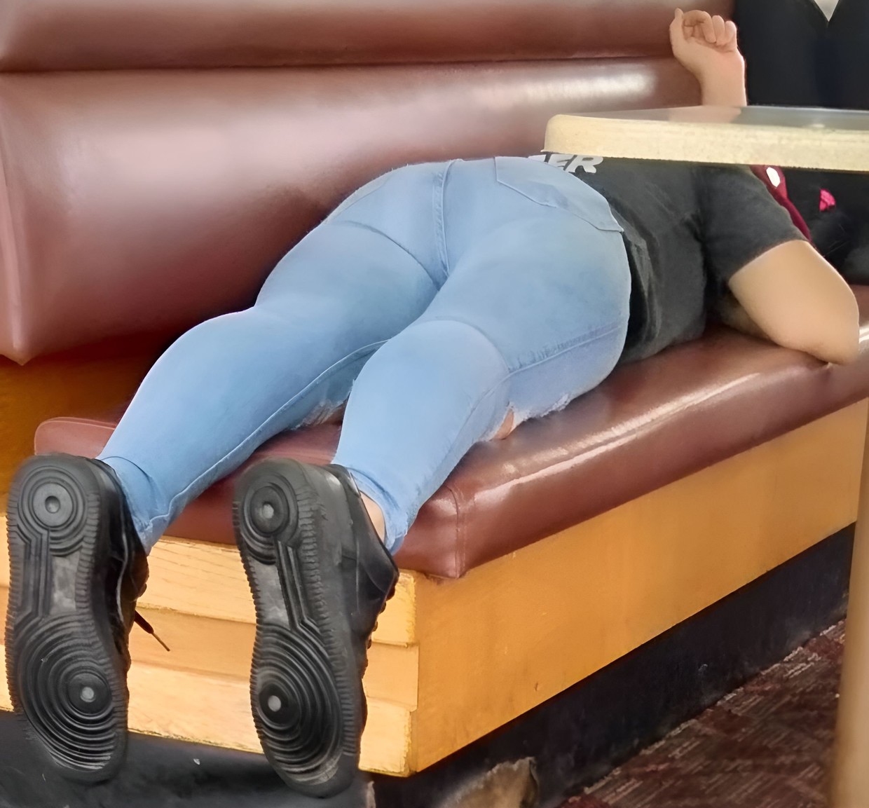 Coworker with perfect ass