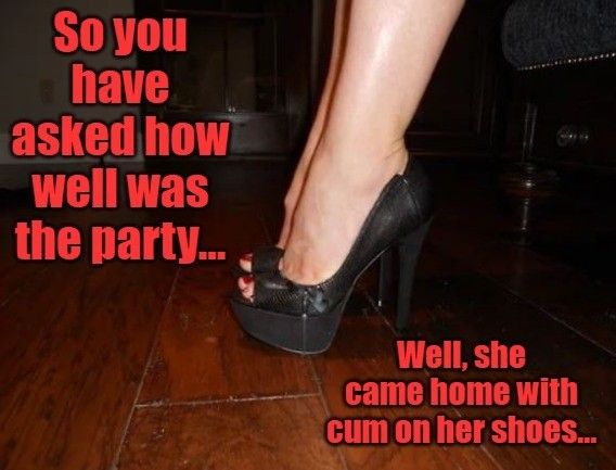 Her party? She was having lot of fun