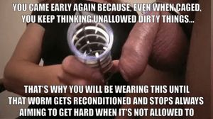 Will a spiked device eventually break your dirty mind?