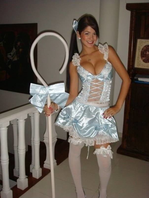 busty bo peep