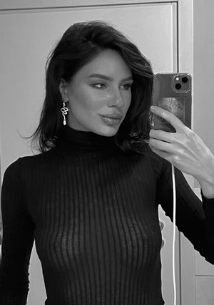 Sheer blouse for date