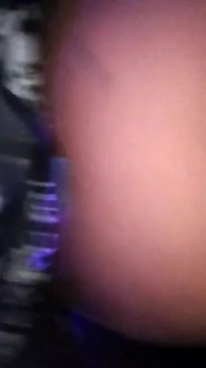 Hot Latina in black thong grinds on me