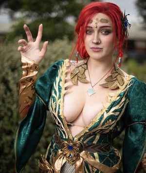 Triss Merigold Witcher cosplay
